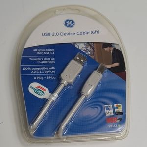 USB 2.0 DEVICE CABLE 6 FT